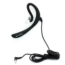 Load image into Gallery viewer, Wired Headset Mono Hands-Free Earphone 3.5mm Headphone Earpiece w Boom Mic Single Earbud [Black] for LG Q6 - LG Q7 Plus - LG Stylo 4
