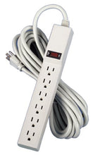 Load image into Gallery viewer, Fellowes 6-Outlet Office/Home Power Strip, 15 Foot Cord - Wall Mountable (99026)
