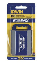 Load image into Gallery viewer, Irwin 2084400 100 Count Bi-Metal Blue Blades
