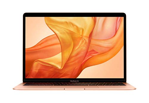 Apple MacBook Air (13-inch Retina Display, 1.6GHz Dual-core Intel Core i5, 256GB) - Gold (Latest Model) (Renewed)