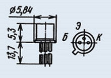 Load image into Gallery viewer, Transistors Silicon KT501M analoge BCY39, BCY95B, TCH99B USSR 6 pcs
