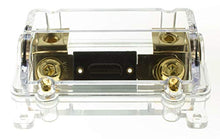 Load image into Gallery viewer, Fuse Holder ANL with AMP Gold Fuse 0 2 4 Gauge Fast from USA
