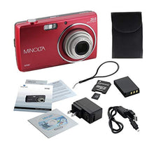 Load image into Gallery viewer, Minolta 20 Mega Pixels Digital Camera, 5X Optical Zoom &amp; HD Video with 2.7&quot; LCD, Red (MN5Z-R)
