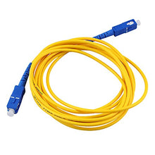 Load image into Gallery viewer, 3pcs/lot SM SX 3mm 3 Meters 9/125 SC/PC to FC/PC SC-FC Fiber Optic Patch Cord Jumper Cable
