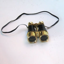 Load image into Gallery viewer, Brass Binoculars W/Faux Leather Wrap - Nautical Collection
