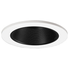 Load image into Gallery viewer, HALO Recessed 3003WHBB 3-Inch 35-Degree Adjustable Trim with Black Baffle, White
