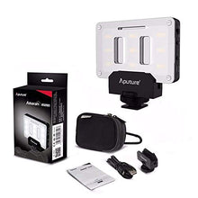 Load image into Gallery viewer, Aputure AL-M9 on Camera Daylight Mini LED Light Pocket Sized LED Fill Light 5500K with 9pcs SMD Light Beads for DSLRs

