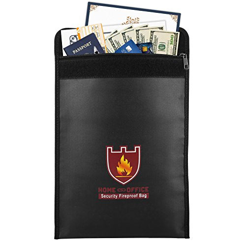Fireproof Money & Document Bag, MoKo 15