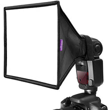 Load image into Gallery viewer, Flash Diffuser Light Softbox 9x7 by Altura Photo (Universal, Collapsible with Storage Pouch) for Canon, Yongnuo and Nikon Speedlight
