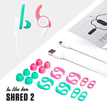 Load image into Gallery viewer, Wicked Audio Shred2  Wireless Bluetooth Sweat Proof Earbud  Noise Isolating Wireless Earbuds Bluetooth Headphones, Workout and Running Headphones with Microphone and Track Control  White Unicorn
