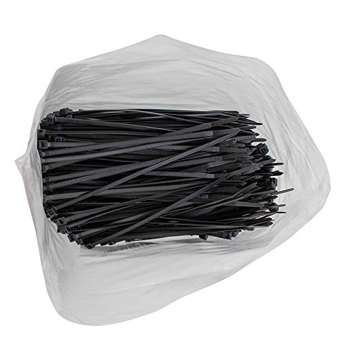 1000 Pc Bag Black Nylon 6