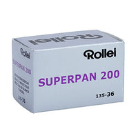 Rollei Superpan 200 ISO Black & White Negative Film, 35mm, 36 Exposure