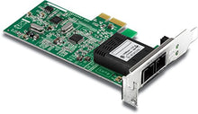 Load image into Gallery viewer, TRENDnet Low Profile 100Base SC Fiber PCIe Adapter, Supports Fiber Connections up to 2 km (1.2 Miles), TE100-ECFXL
