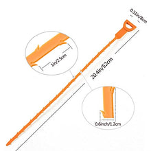 Load image into Gallery viewer, FATHER.SON Hair Drain Clog Remover Drain AND Snake Cleaning Tool (4PCS)
