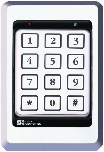 Essex KTP-103-SN Single Gang Keypad Reader 26 Bit Wiegand 12 Pad 3x4