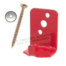 Load image into Gallery viewer, BigDavesYardSale (Lot of 1) Fire Extinguisher Bracket, Wall Hook, Mount, Hanger, Universal for 5 Lb. Extinguishers With FREE SCREWS or WASHERS
