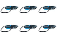 Garvey 091524 Safety Cutter with Holster, Black/Blue, 6 Packs