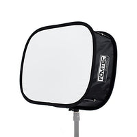 Fovitec - 1x JL650 LED Softbox w/Carrying Case - [Softens Light][Removes Shadows][Reduces Overexposure][Collapsible Frame][Ideal for Travel]