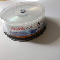 Kodak DVD-R 4.7 GB 25 Pk Spindle/Cake Box