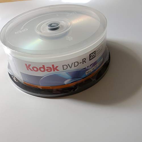 Kodak DVD-R 4.7 GB 25 Pk Spindle/Cake Box