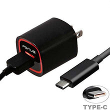Load image into Gallery viewer, Fast 2.4 Amp Home Travel Wall Charger Rapid 6ft Long Type-C Port USB Cable for Cricket ZTE Grand X3
