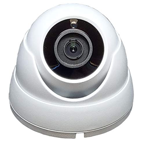1stPV 1080P True-HD 4in1 (TVI, AHD, CVI, CVBS) Security D/N Out/Indoor Color IR Dome Camera 3.6mm Fixed Lens 2.4MP STARVIS WDR Weather Metal Housing 12VD (3.6mm Fixed Lens, White)