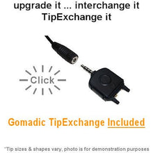 Load image into Gallery viewer, Gomadic USB Data Hot Sync Straight Cable for The GoPro Hero 2 with Charge Function  Two Functions in one Unique TipExchange Enabled Cable
