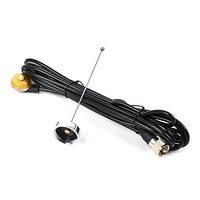 HYS TCJ-N1 VHF NMO 136-174 Mhz Mhz Mobile Vehicle FM Tranceiver 2M Antenna with 13 ft RG58 Coax Cable NMO to UHF PL259 Connector for Yaesu Kenwood HYT Vertex Icom Mobile Radios