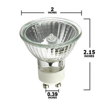 Load image into Gallery viewer, 50 Watt Gu10 Halogen Bulb 120 Volt 50w Gu10 Halogen Light Bulb (Pack Of 10)
