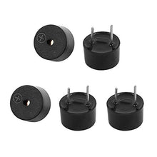 Load image into Gallery viewer, Aexit 5Pcs 3V Security &amp; Surveillance Miniature Active Buzzer Magnetic Long Continous Beep Tone 9mm Horns &amp; Sirens x 5.5mm
