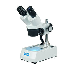 Load image into Gallery viewer, OMAX 20X-40X-80X Cordless Stereo Binocular Microscope with Dual LED Lights and Cleaning Pack
