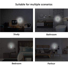 Load image into Gallery viewer, Plug-in LED Night Light Lamp Cute Ski Printing with Dusk to Dawn Sensor 2 Pack for Bedroom, Bathroom, Hallway, Stairways, 0.5W
