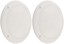 Load image into Gallery viewer, PQN Enterprises ECO50-4W Waterproof Ultra-Slim RV Marine Speaker, White, 5&quot;
