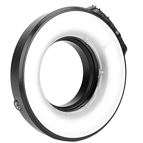 Acouto 67mm Waterproof Underwater Diving LED Ring Flash Light for Camera Or Housing Case