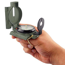 Load image into Gallery viewer, Se Survivor Series Army Green Precision Lensatic Compass   Cc45 2 A
