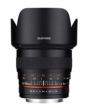 Load image into Gallery viewer, Samyang SY50M-P Standard Fixed Prime 50mm F1.4 Lens for Pentax DSLR Cameras
