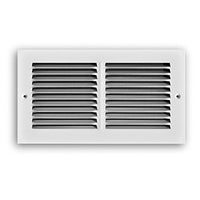 TruAire 12 in. x 6 in. White Return Air Grille