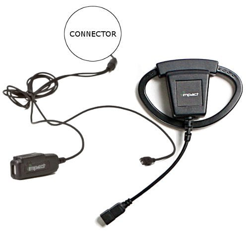 Impact K1-G2W-D1 Gold Series 2-Wire Surveillance Earpiece Kit for Kenwood TK TH + NexEdge Radios