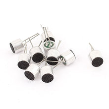 Load image into Gallery viewer, uxcell 10 Pcs 6mm x 5mm Through Hole MIC Electret Microphone Condenser Pickup
