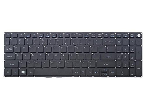 New US Black English Laptop Keyboard (Without Frame) Replacement for Acer Aspire E15 E5-575 E5-575T E5-575-54FX E5-575T-52XC E5-575T-58WH
