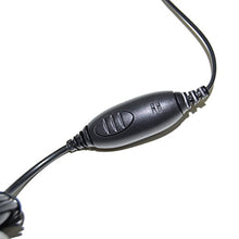 Load image into Gallery viewer, HQRP G Shape 2 Pin Earpiece Headset PTT Mic for Kenwood TK-3360, TK-3400, TK-3402, TK-5220 + HQRP UV Meter
