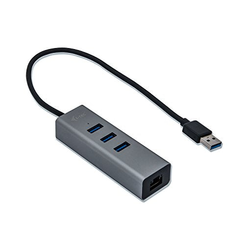 I-TEC USB 3.0 Metal HUB + GLAN, U3METALG3HUB