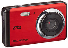 Load image into Gallery viewer, Bell+Howell 20 Megapixels Digital Camera with 1080p Full HD Video with 3&quot; LCD, Red (S20HD-R)
