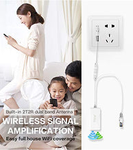 Load image into Gallery viewer, Vonets Mini Dual Band 2.4GHz/5GHz AC1200 WiFi Bridge/WiFi to Ethernet/WiFi Signal Range Cover with 1 RJ45 (10/100Mbps) USB/DC Powered for DVR/IP Camera/VAP11AC
