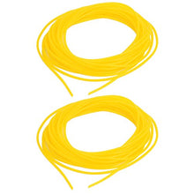 Load image into Gallery viewer, Aexit 3mm Dia Electrical equipment Flexible Spiral Tube Cable Wrap Computer Manage Cord Yellow 10M Long 2pcs
