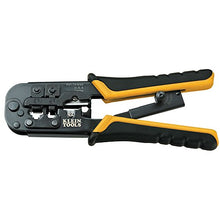 Load image into Gallery viewer, Klein Tools Vdv226 011 Sen All In One Ratcheting Modular Data Cable Crimper / Wire Stripper / Wire C
