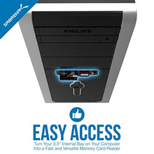 Load image into Gallery viewer, Sabrent 74-in-1 3.5-Inch Internal Flash Media Card Reader/Writer with USB Port (CR-USNT)
