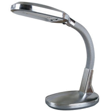 Load image into Gallery viewer, Natural Therapy Sunlight Desk Lamp, Great For Reading and Crafting, Adjustable Gooseneck, Home and Office Lamp by Lavish Home, Silver

