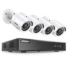 Load image into Gallery viewer, ANNKE 1080P Lite Security DVR and (4) 2MP 1920TVL Outdoor CCTV Cameras, P2P Technology, Easy Remote Access, Motion Detection &amp; Alarm Push
