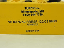 Load image into Gallery viewer, Turck U0880-70, Eurofast Junction Box, 8-Port, 10-48VDC
